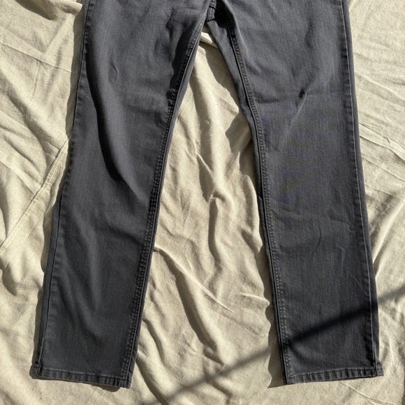 Levi 541 Athletic Taper Gray Jeans Size 34 x 34 - Picture 6 of 10